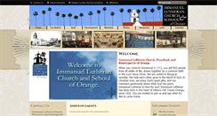 Desktop Screenshot of immanuelorange.org
